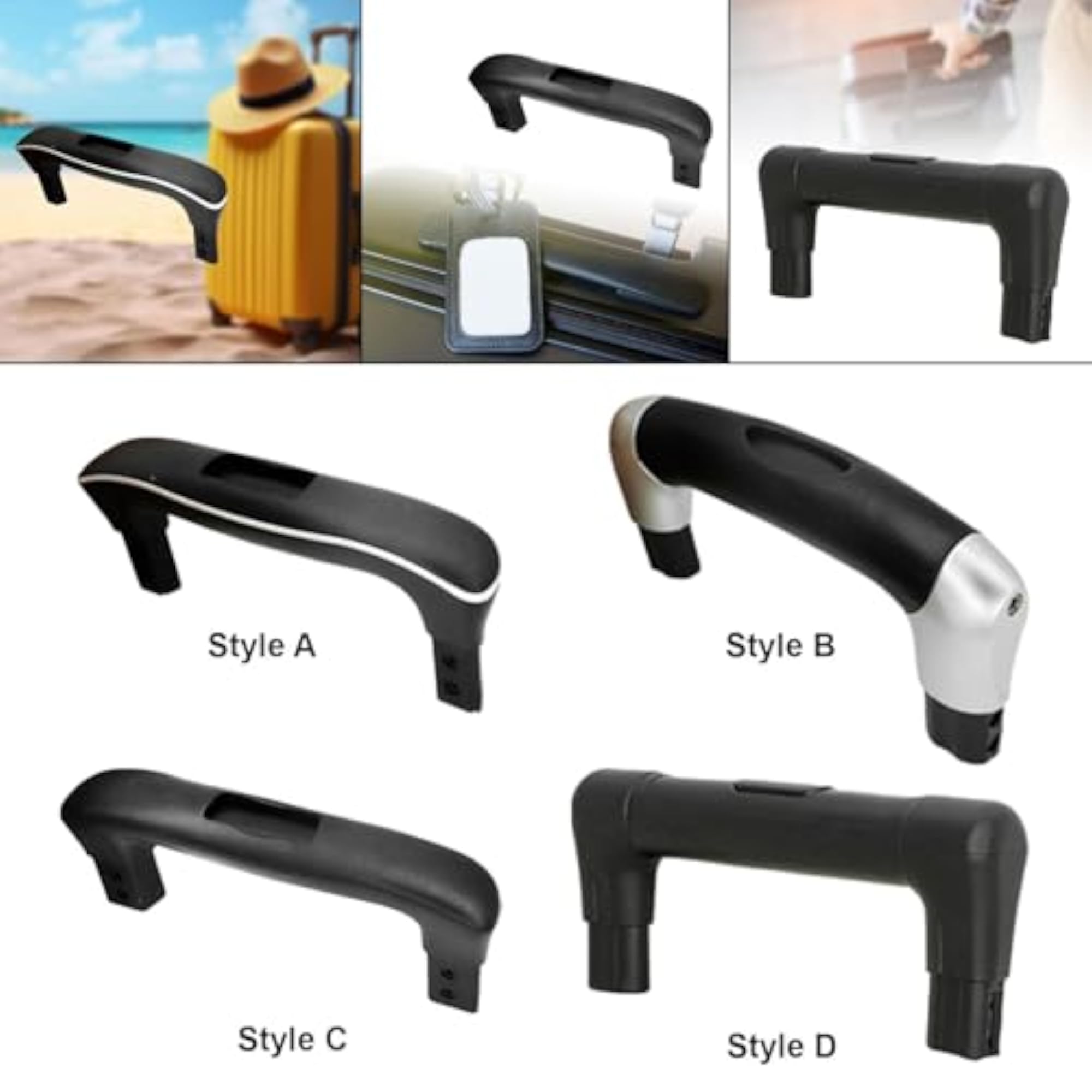 Luggage Replacement Handle Pulls, Strong Bearing Capacity